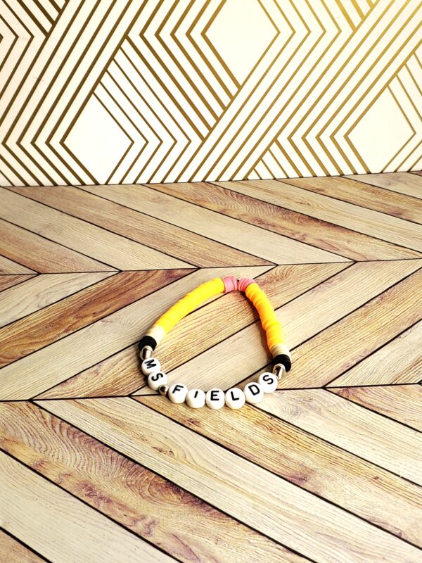 Teacher Pencil Bracelet