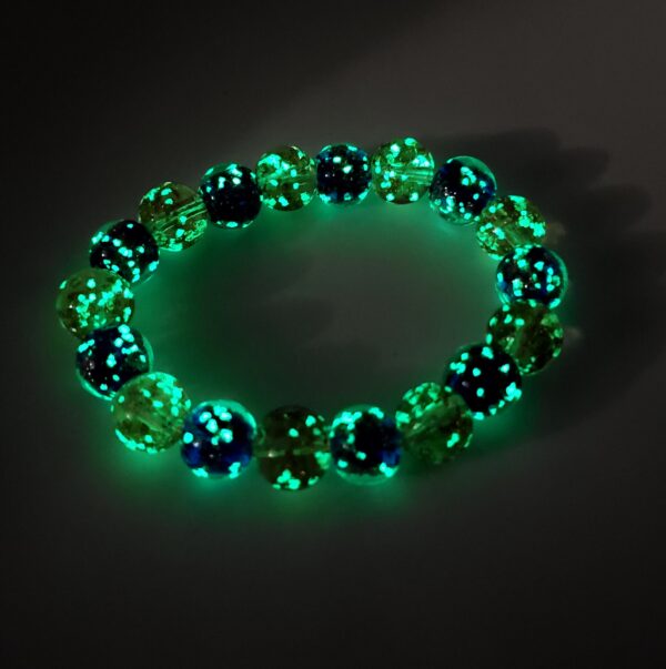 Luminous Glass Beaded Bracelet - Image 2