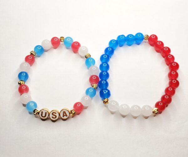 Patriotic Stack  - Glass Beads - Image 2