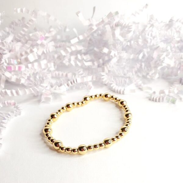 18k Gold-filled Bubble Bracelets - Image 2