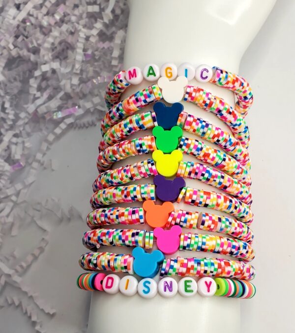 Colorful Mickey Ears Bracelets - Image 2