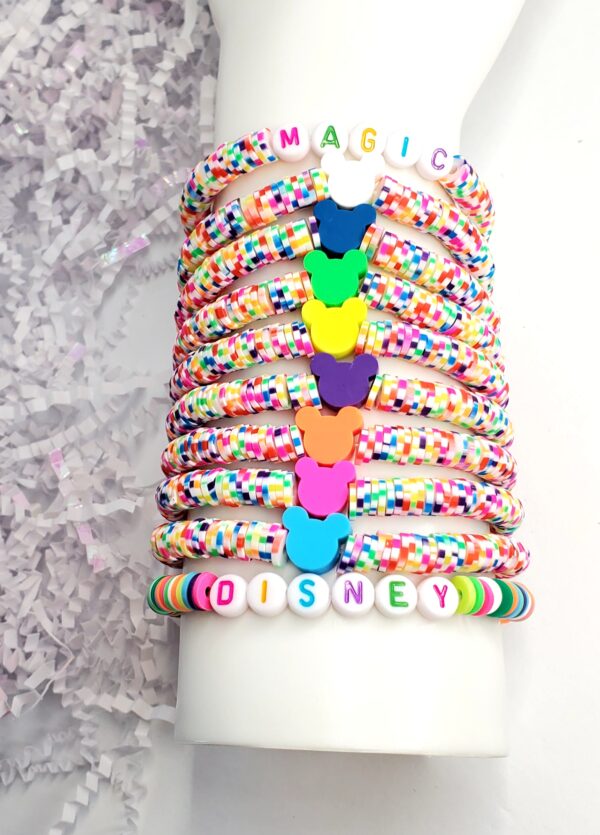 Colorful Mickey Ears Bracelets